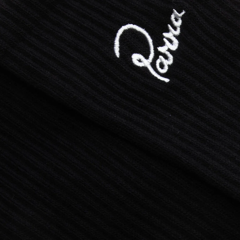 Signature Crew Socks - Black - Image 2