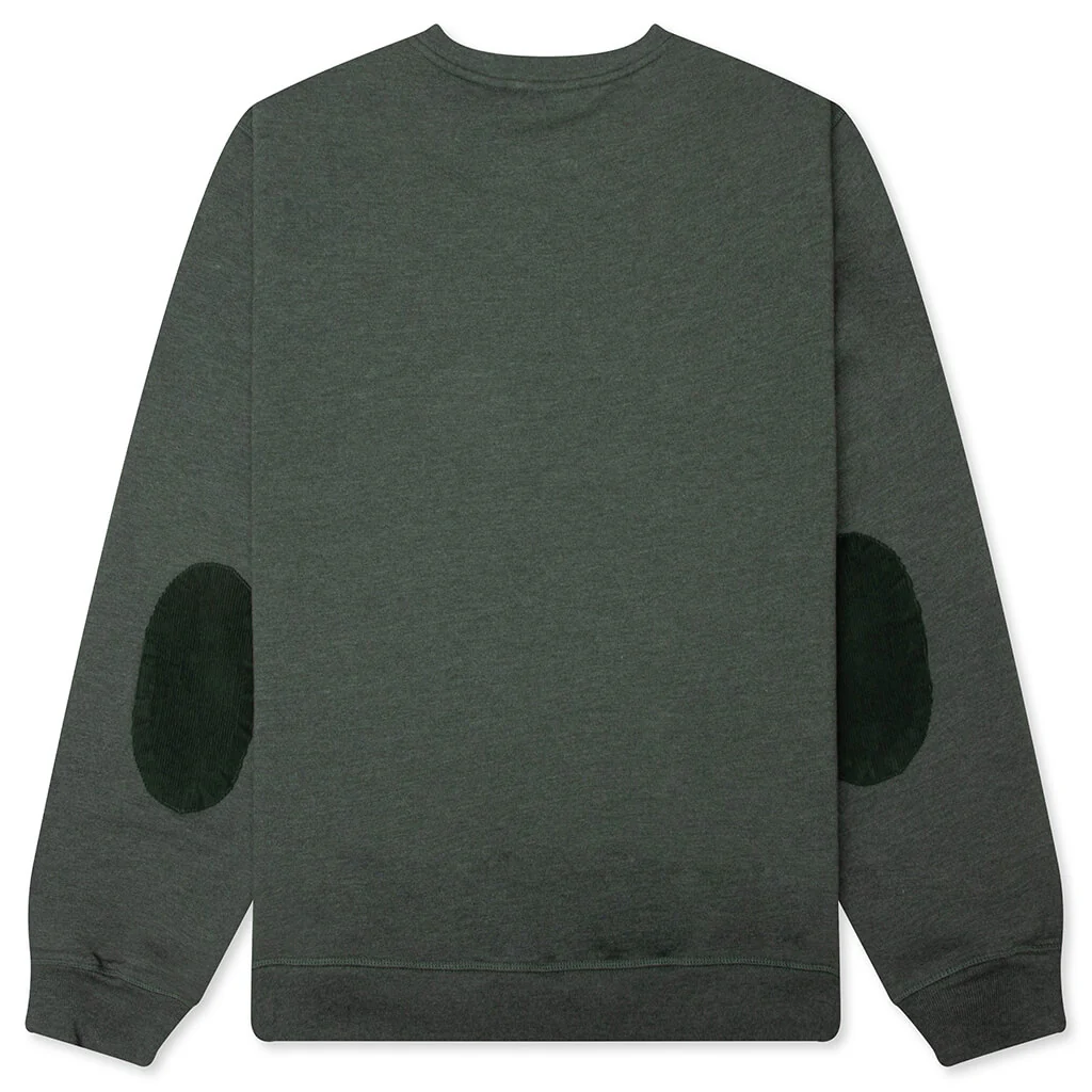 Tired Champione Crew Neck Sweatshirt - Pine Green - Image 2