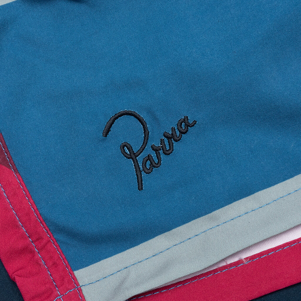 Vertical Forest Swim Shorts - Blue - Image 5