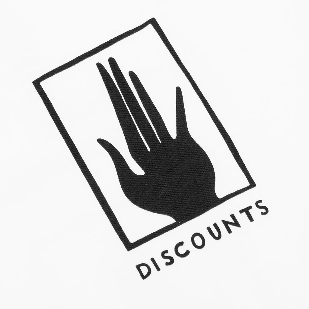 Yoga Discounts T-Shirt - White - Image 3
