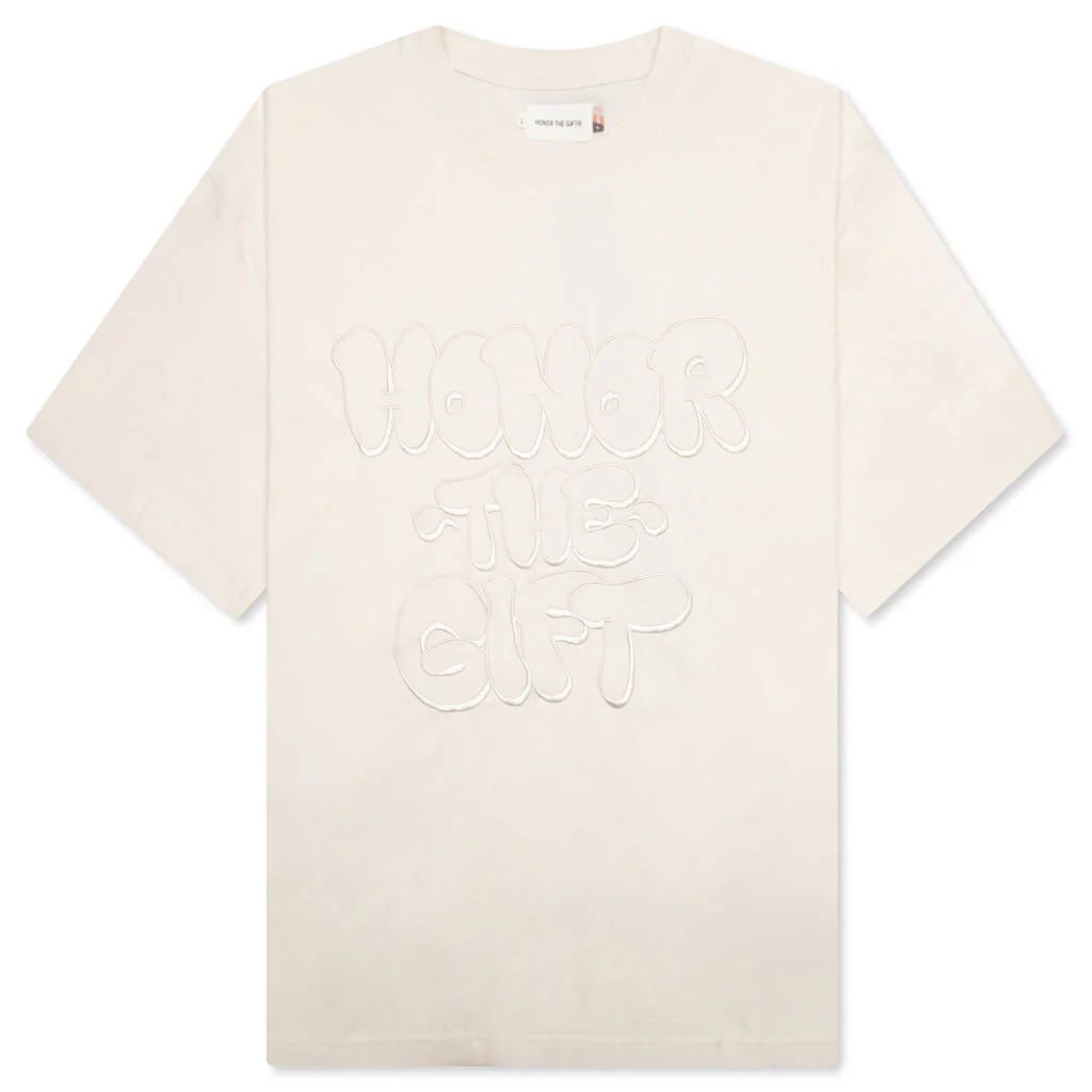 Amp'd Up Tee - Bone