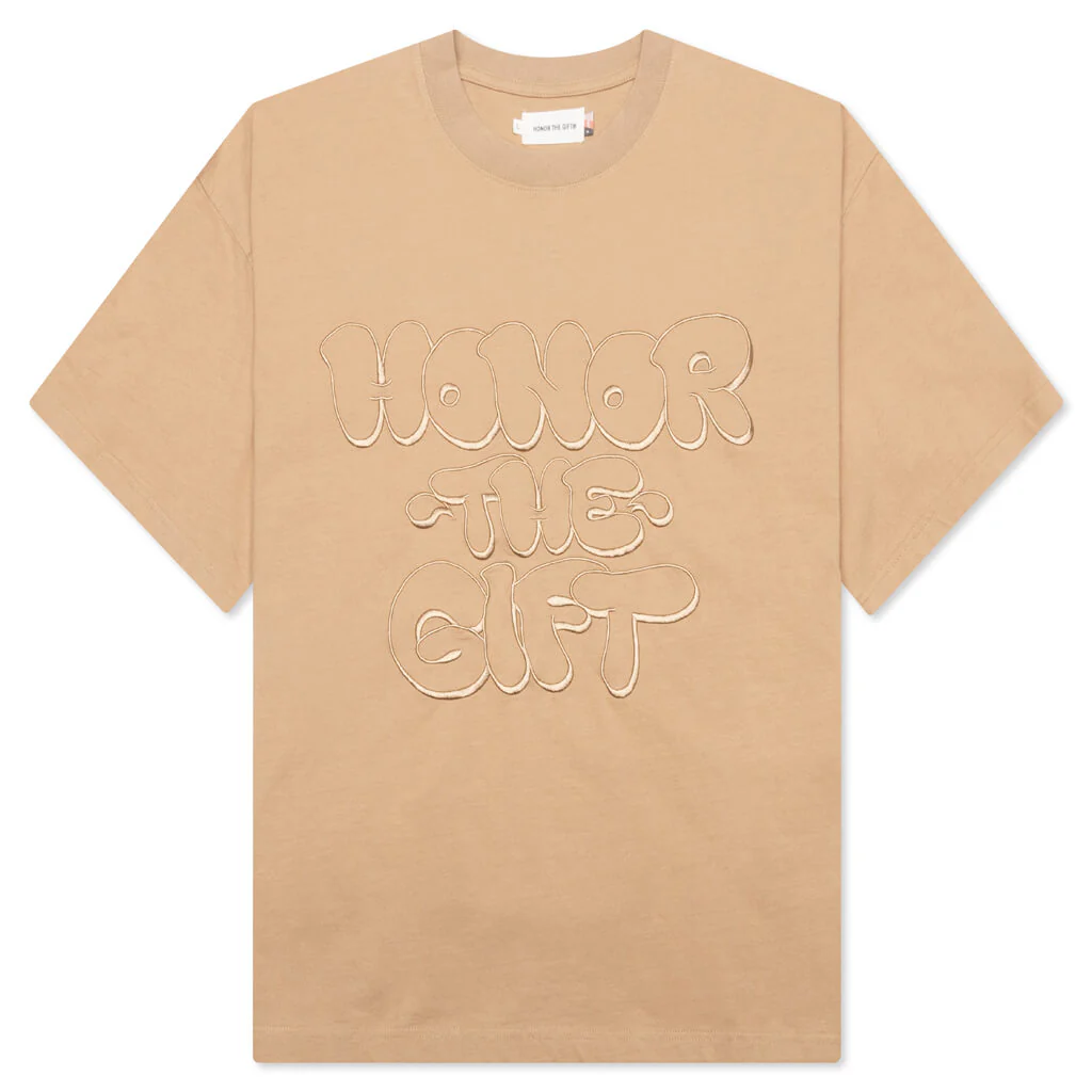 Amp'd Up Tee - Tan