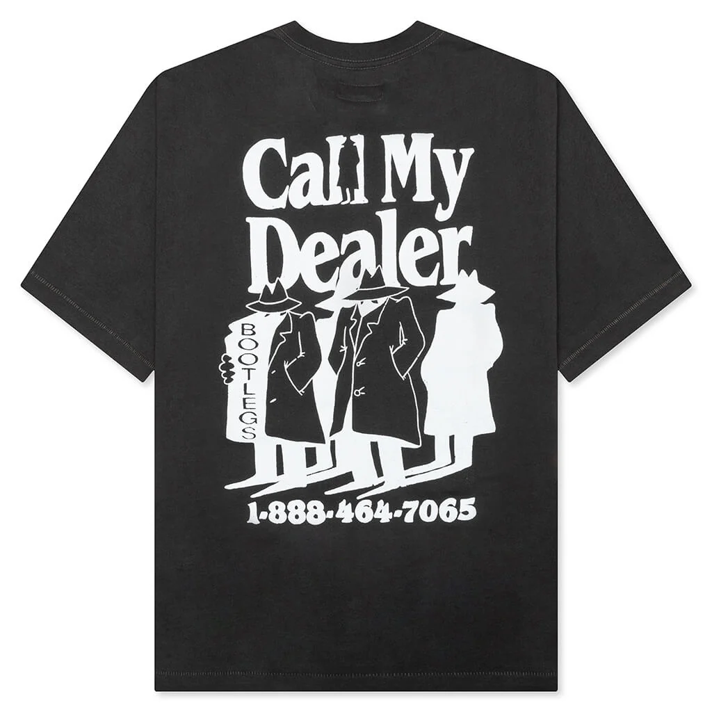 Call My Dealer T-Shirt - Washed Black - Image 2