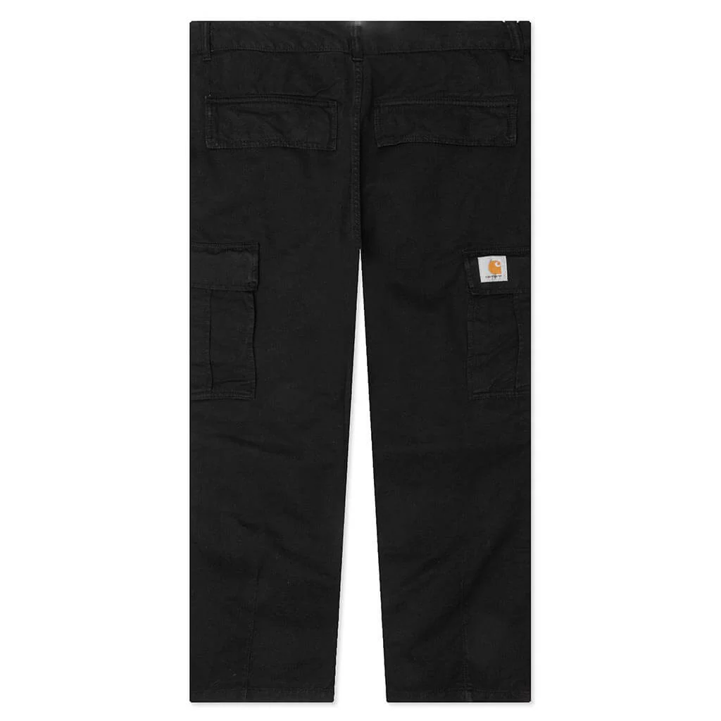 Cole Cargo Pant - Black Garment Dyed - Image 2