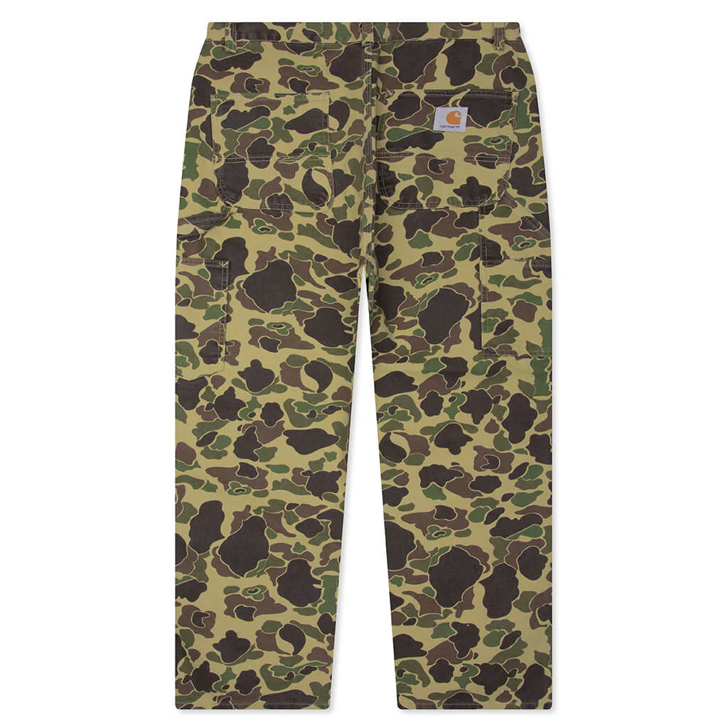 Duck Single Knee Pant - Camo Duck Green Stone Washed - Image 2