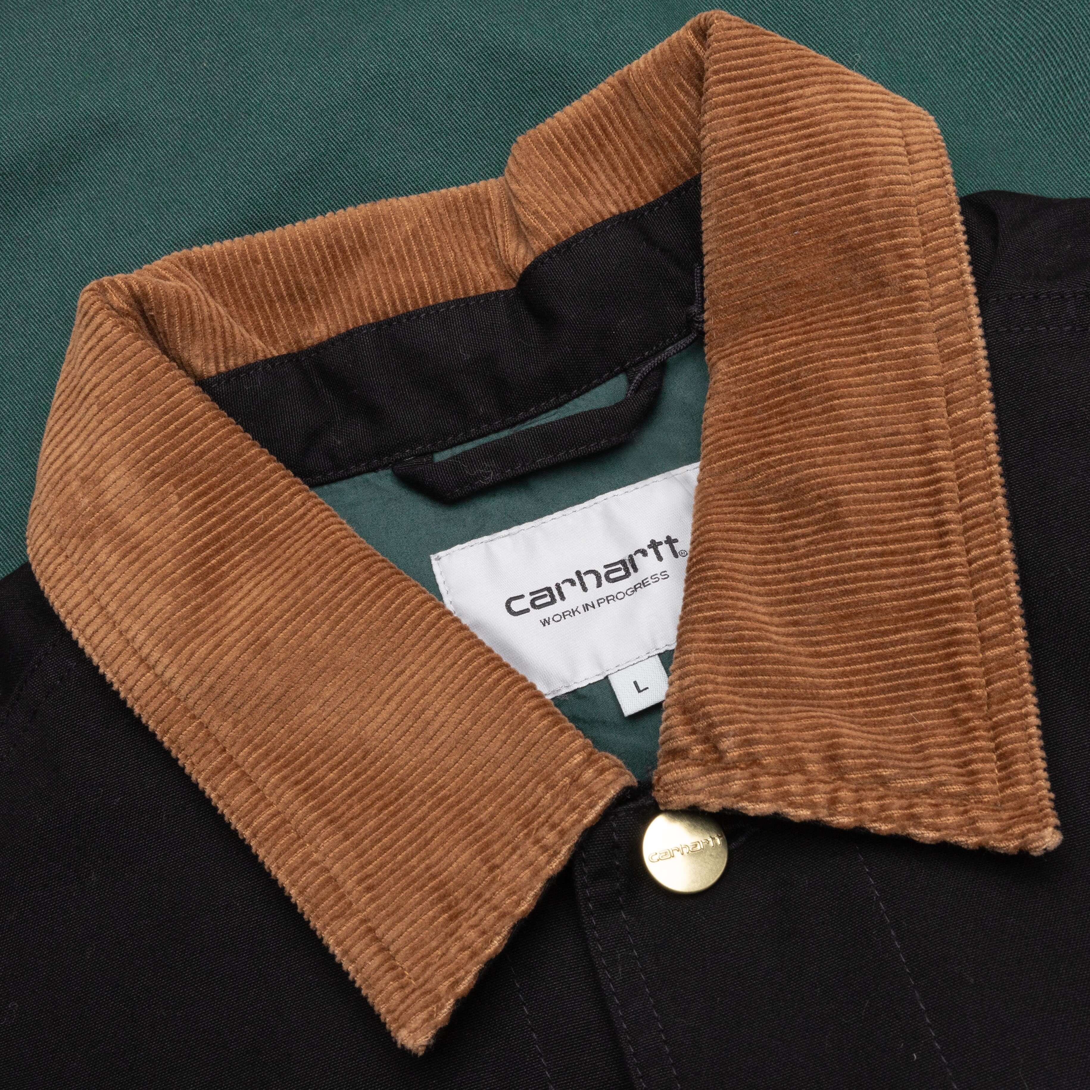 Heston Jacket - Black/Discovery Green - Image 3