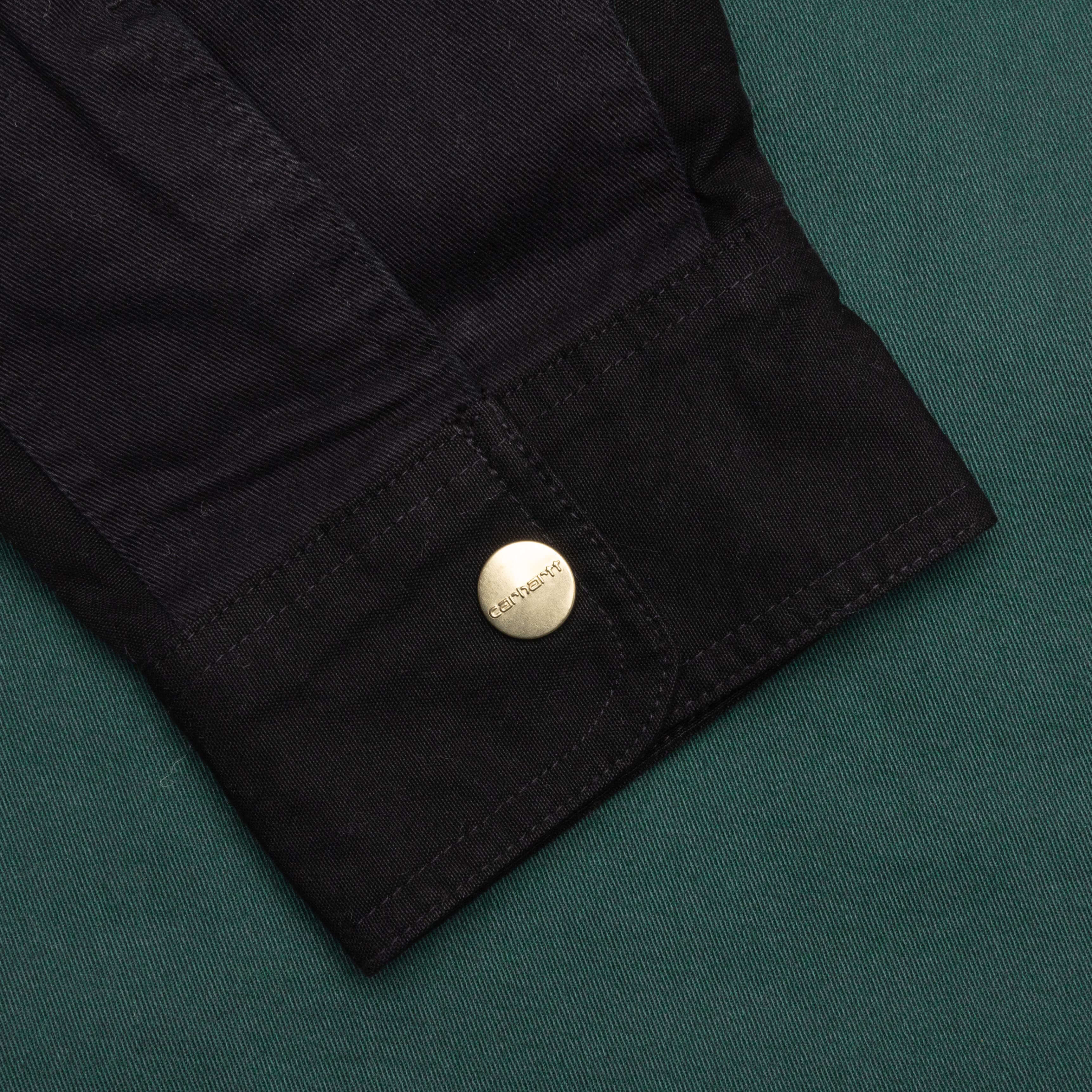 Heston Jacket - Black/Discovery Green - Image 4