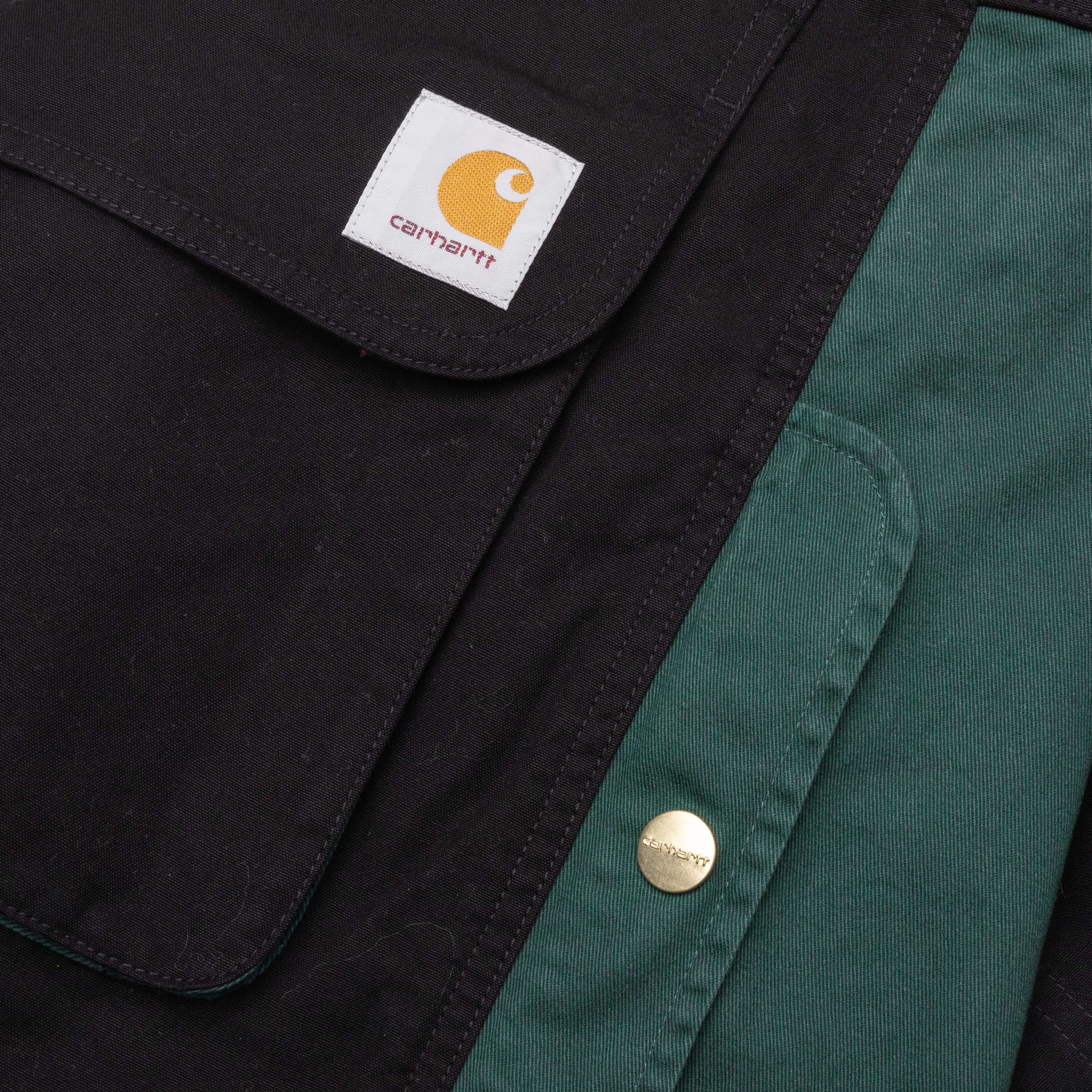 Heston Jacket - Black/Discovery Green - Image 5