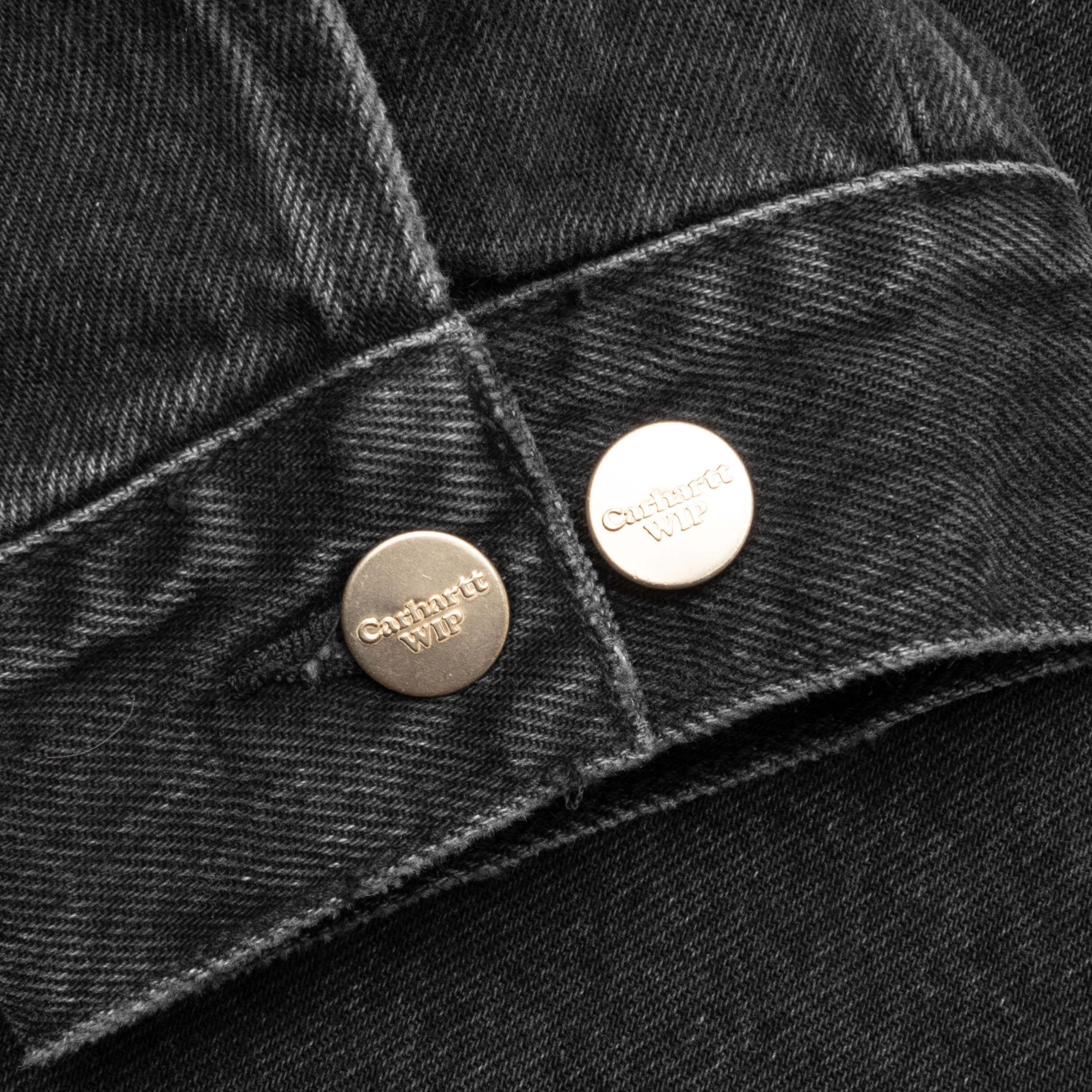 Nash Jacket - Black (Stone Washed) - Image 5