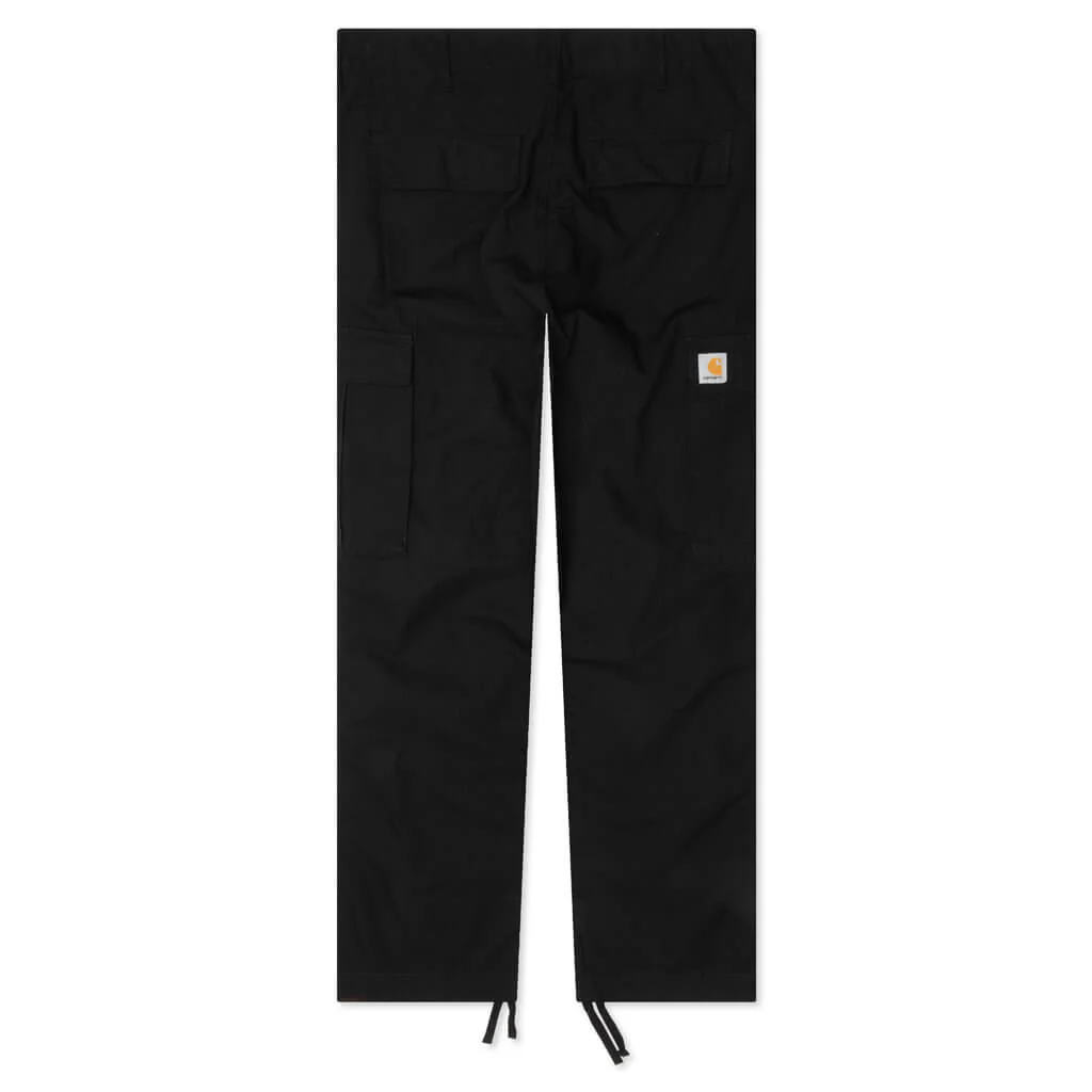 Regular Cargo Pant Rinsed - Black - Image 2