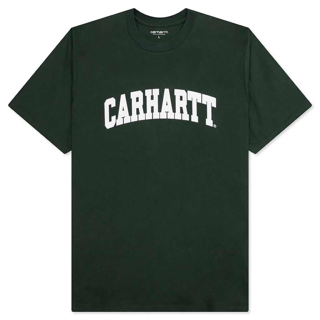 University S/S T-Shirt - Sycamore Tree/White