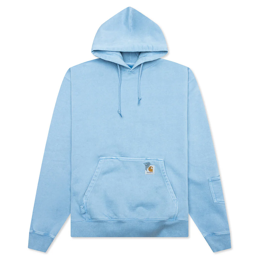 Carhartt WIP x Invincible Hooded Pigment Dyed Sweat - Piscine