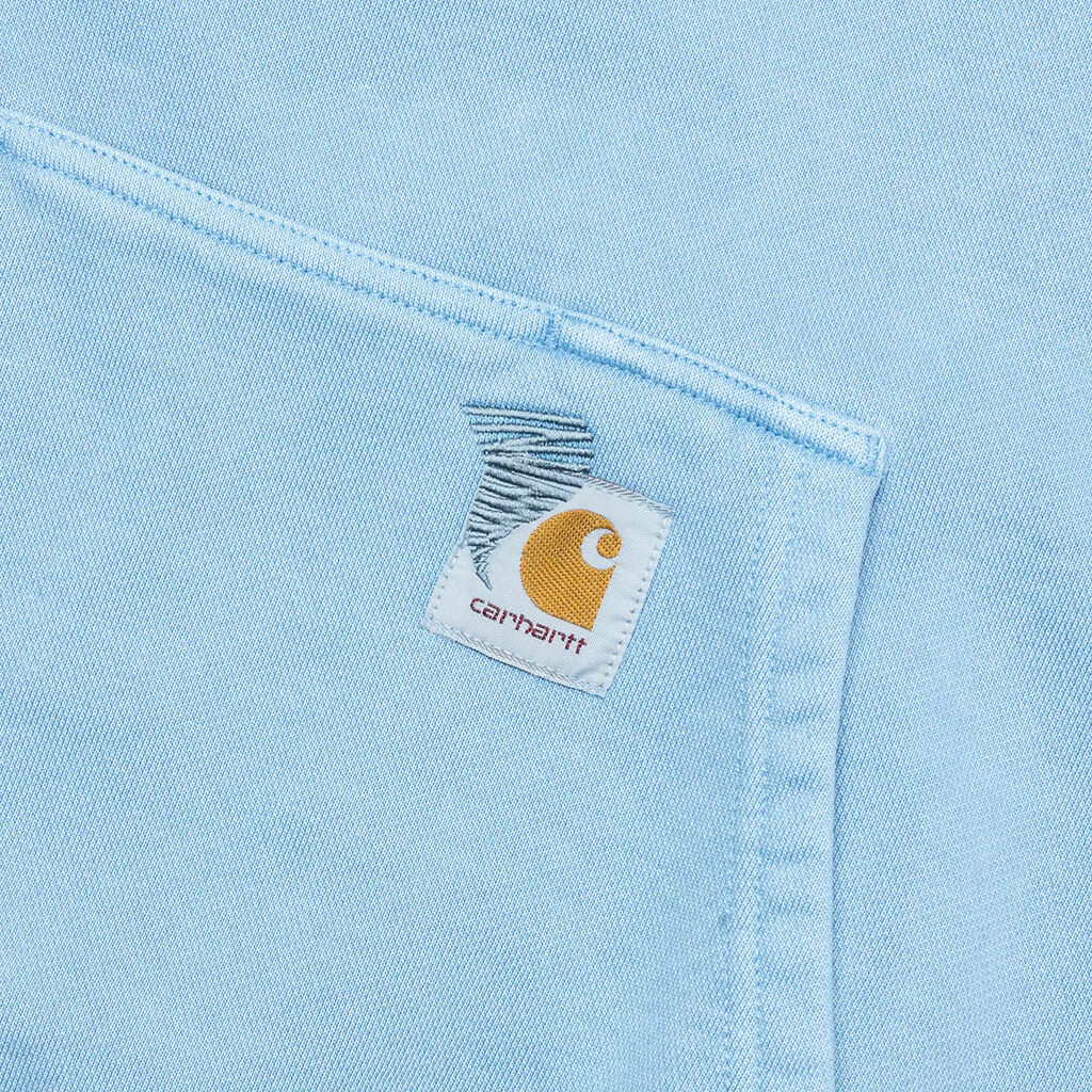 Carhartt WIP x Invincible Hooded Pigment Dyed Sweat - Piscine - Image 3