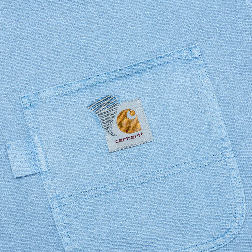 Carhartt WIP x Invincible S/S Pigment Dyed T-Shirt - Piscine - Image 4