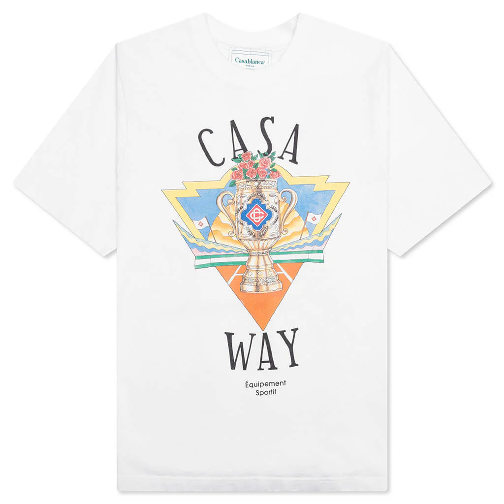 Casa Way Tee - White