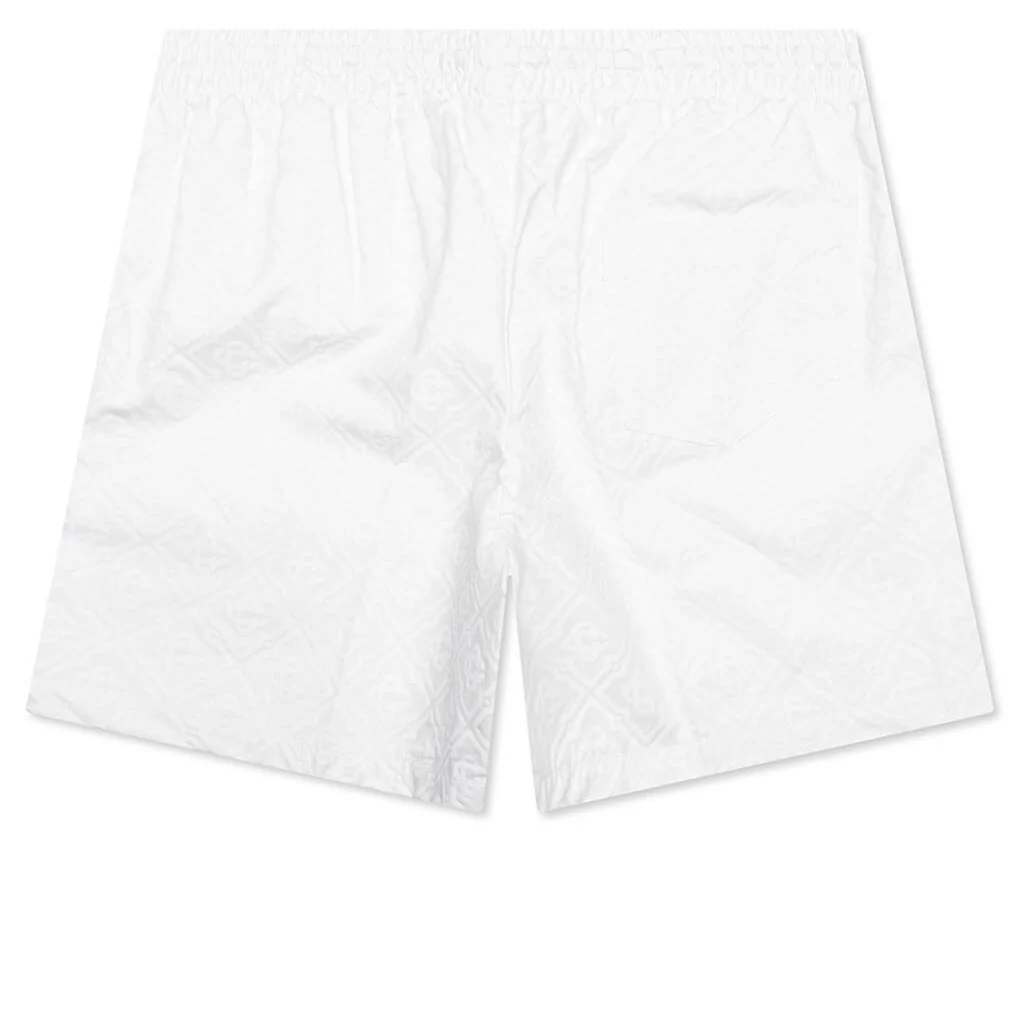Drawstring Shorts - White - Image 2