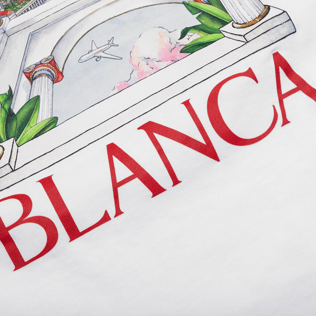 Le Passage Printed T-Shirt - White - Image 5