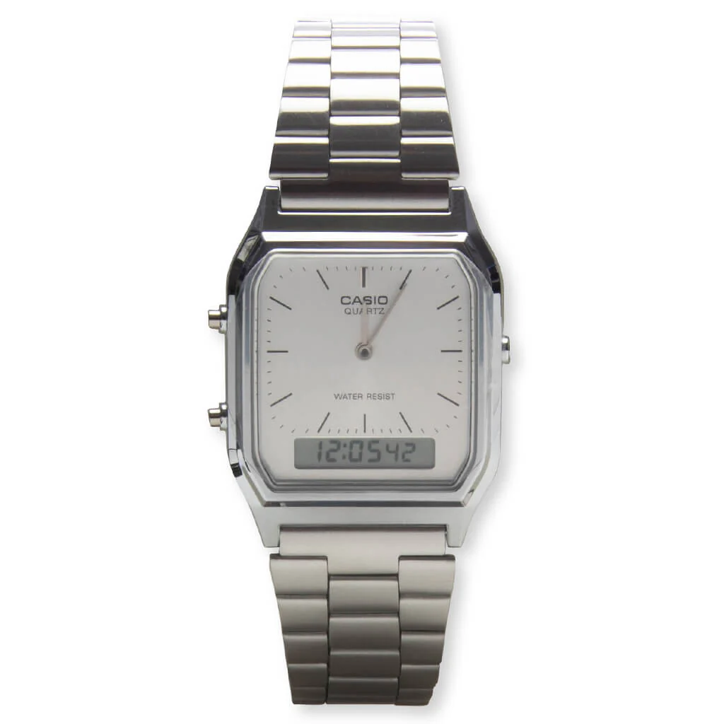 AQ230A-7AVT - Vintage Silver