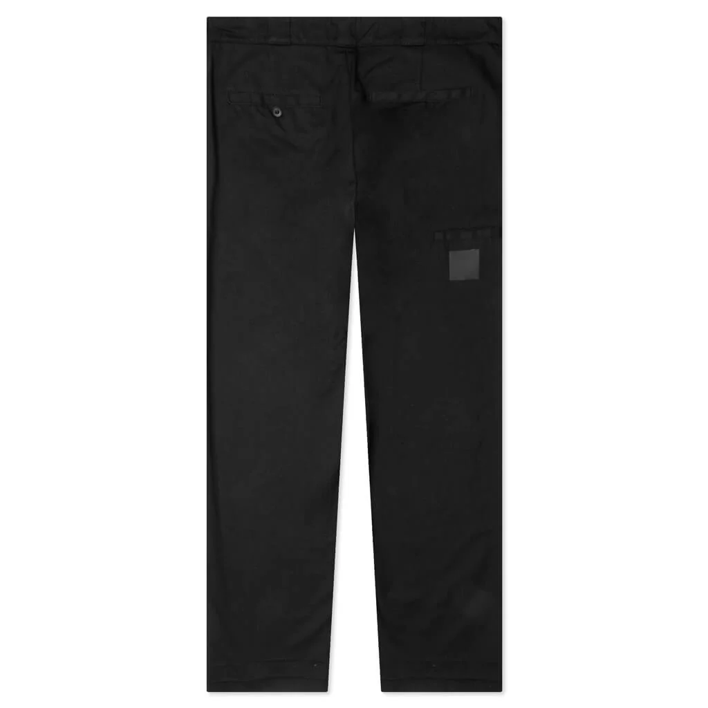 Casual Unstitched Pant - Black - Image 2