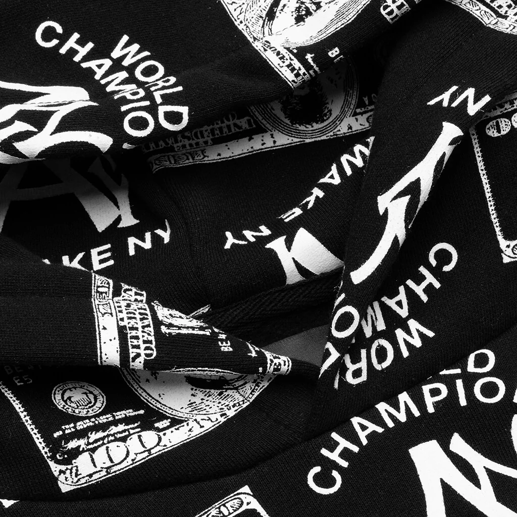 Champion$ Hoodie - Black - Image 3