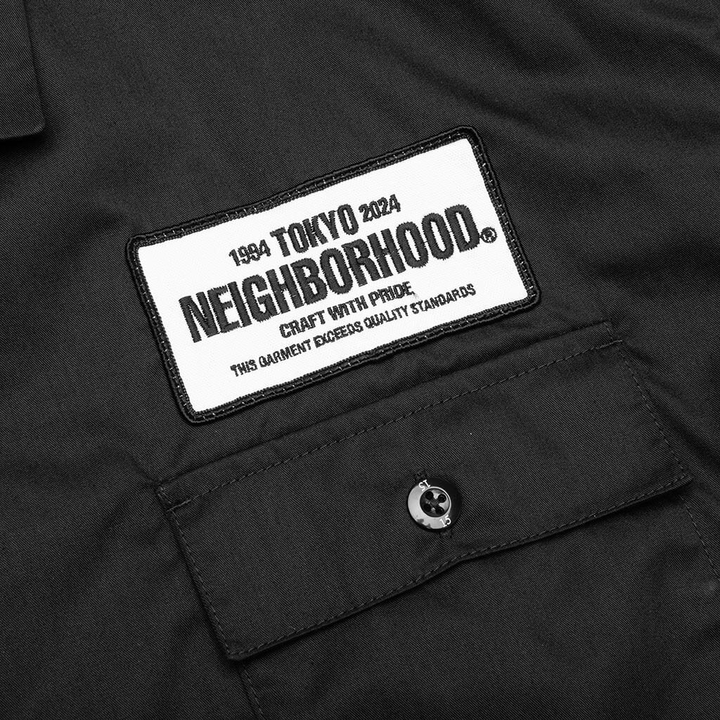 Classic L/S Work Shirt - Black - Image 3