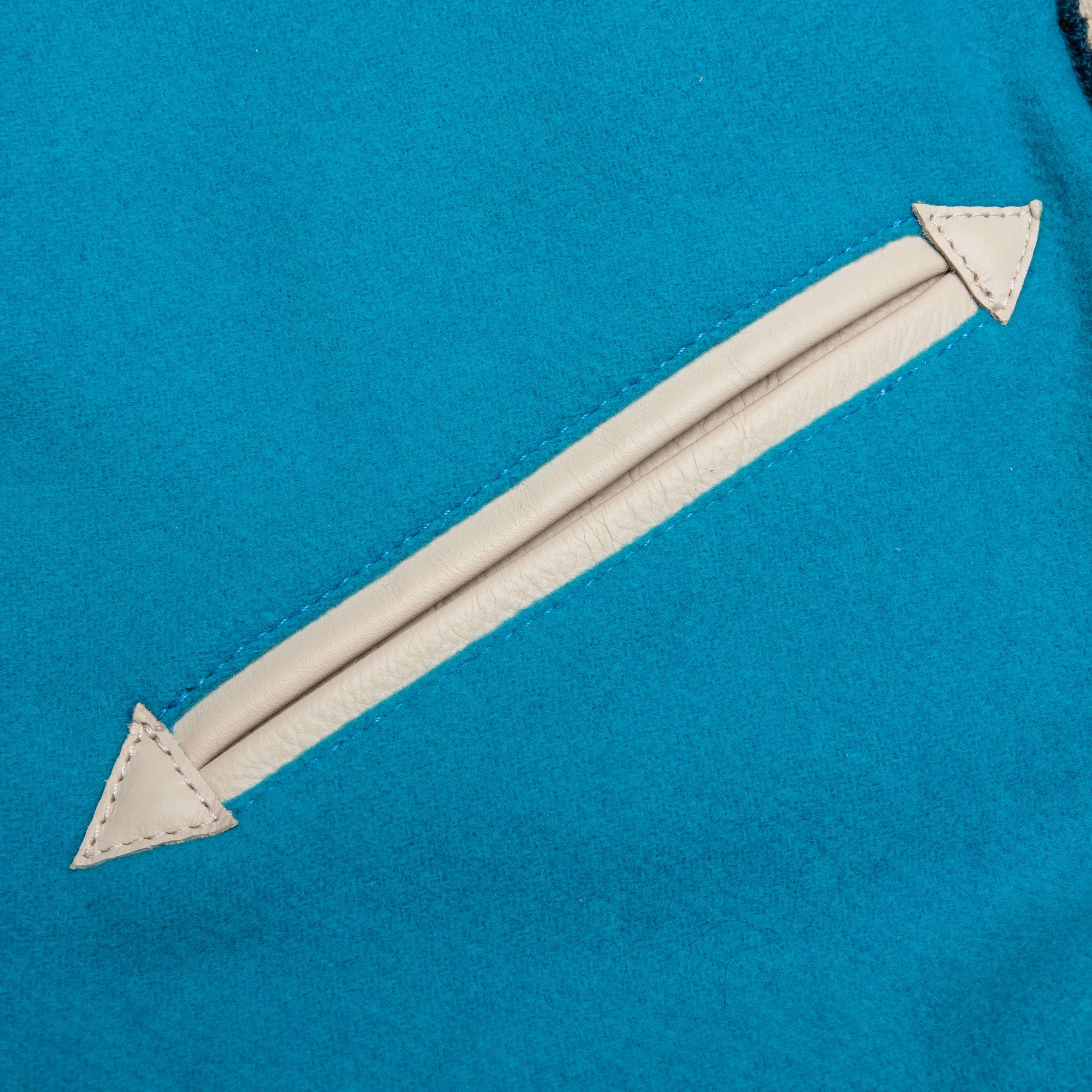 Classic Varsity Jacket - Algers Blue - Image 4
