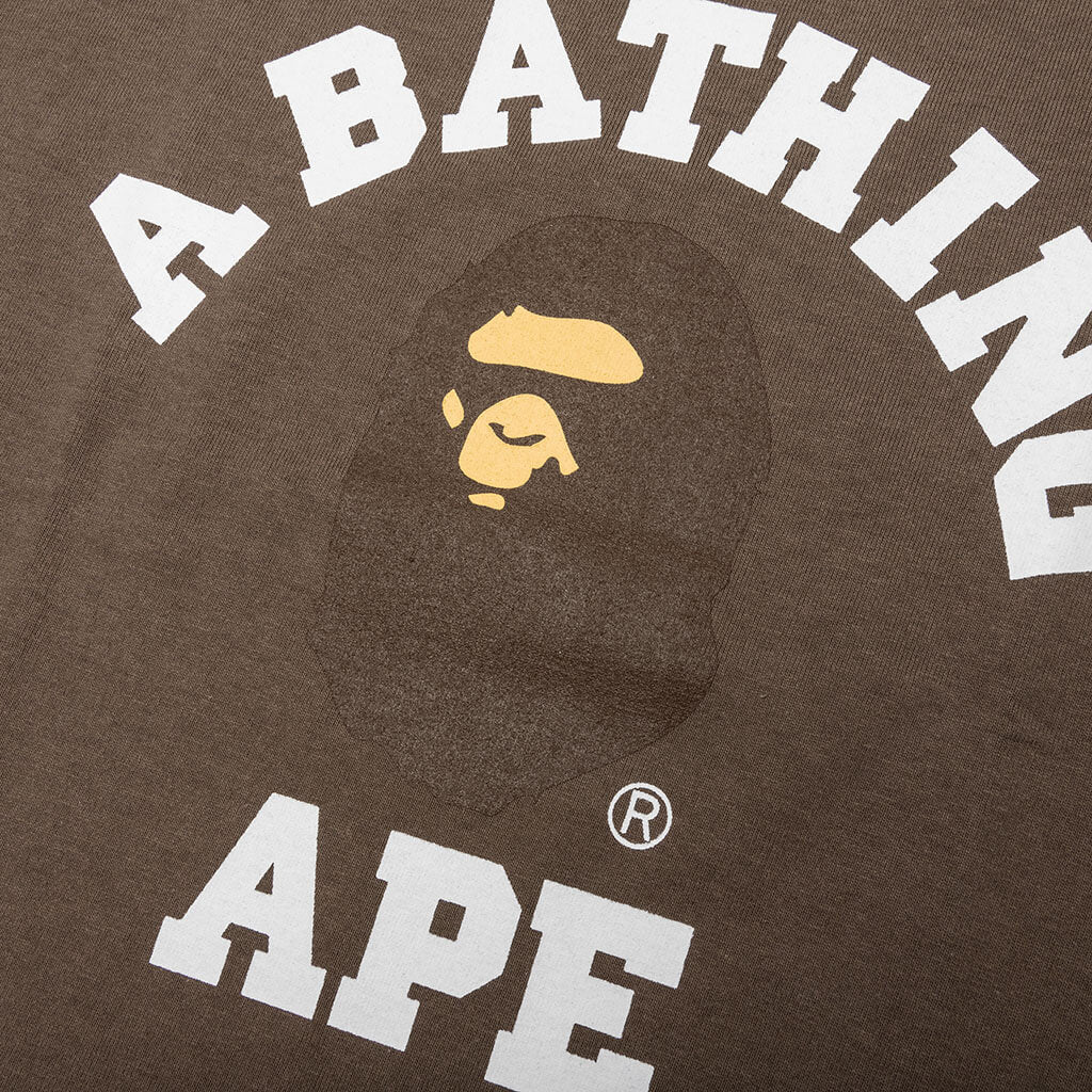 College Tee - Brown - Image 4
