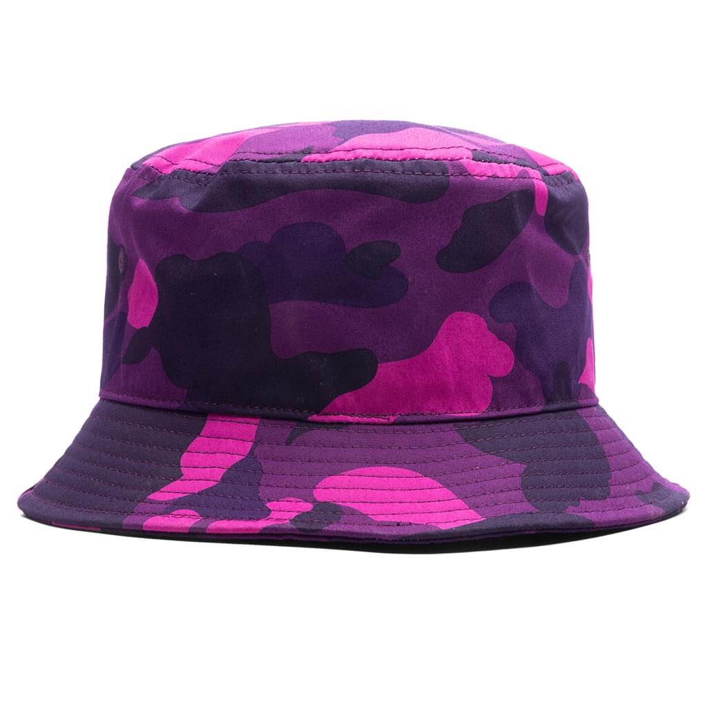 Color Camo Bucket Hat - Purple - Image 3