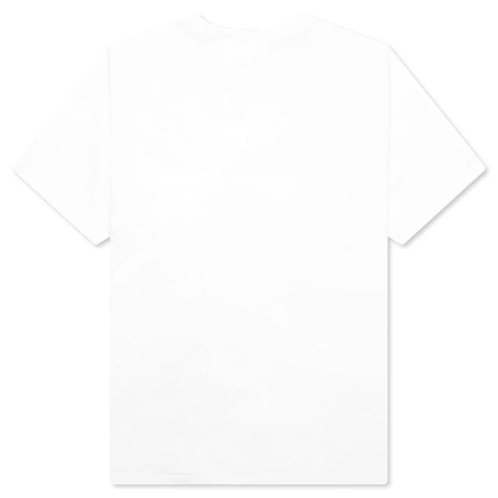 Color Camo College Tee - White/Navy - Image 2