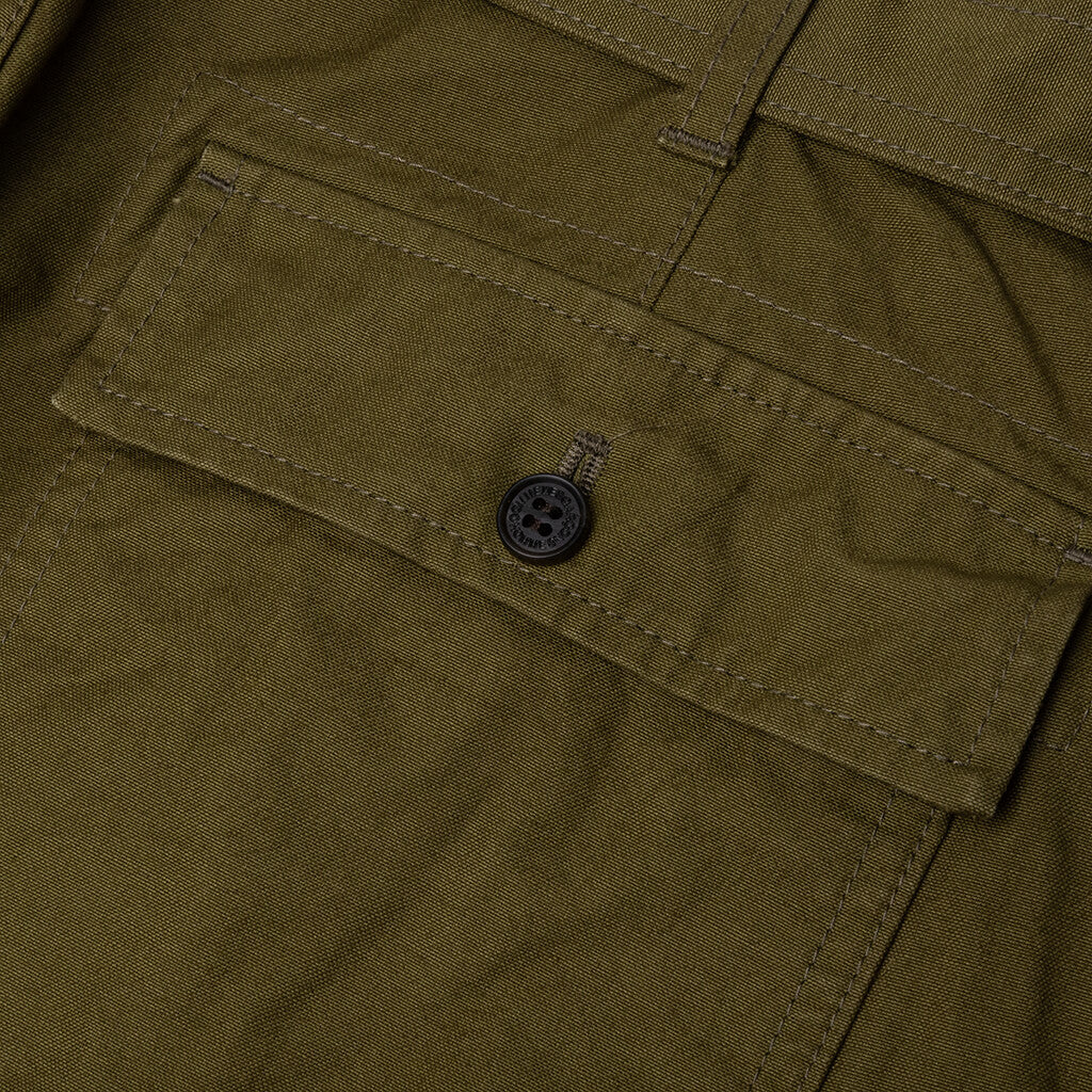 Oxford Belted Pants - Olive - Image 3