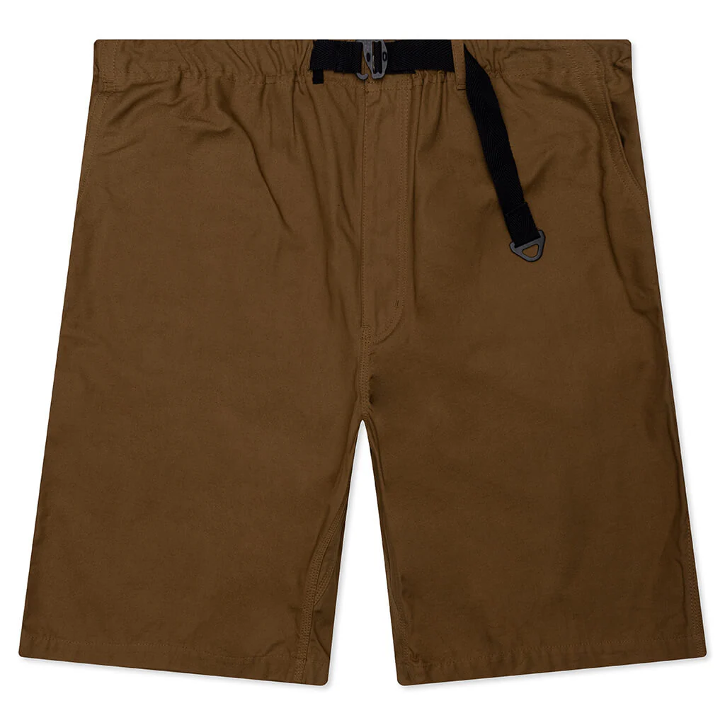 Elasticated Waist Utility Shorts - Beige