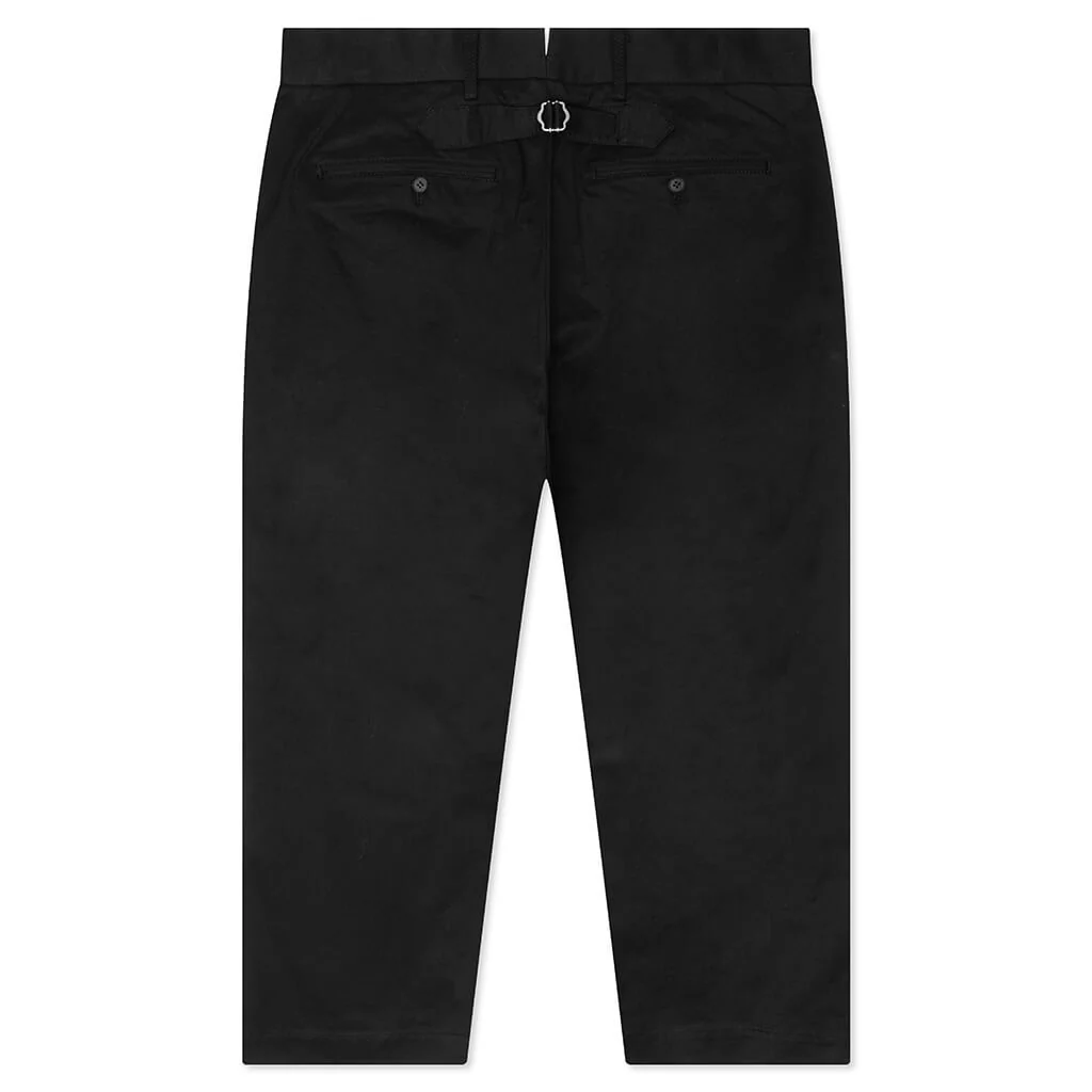 Cotton Chino Pants - Black - Image 2