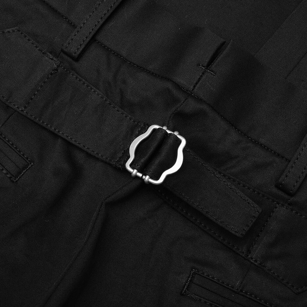Cotton Chino Pants - Black - Image 3
