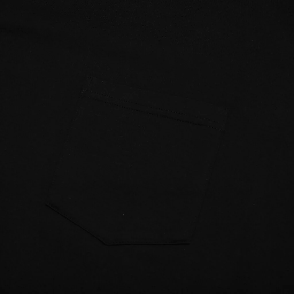 Cotton Jersey T-Shirt - Black - Image 3