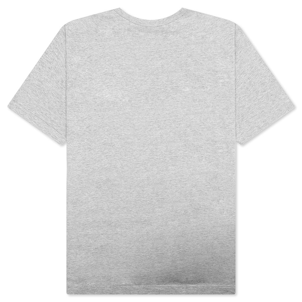Tri Red Heart Logo Print T-Shirt - Grey - Image 2