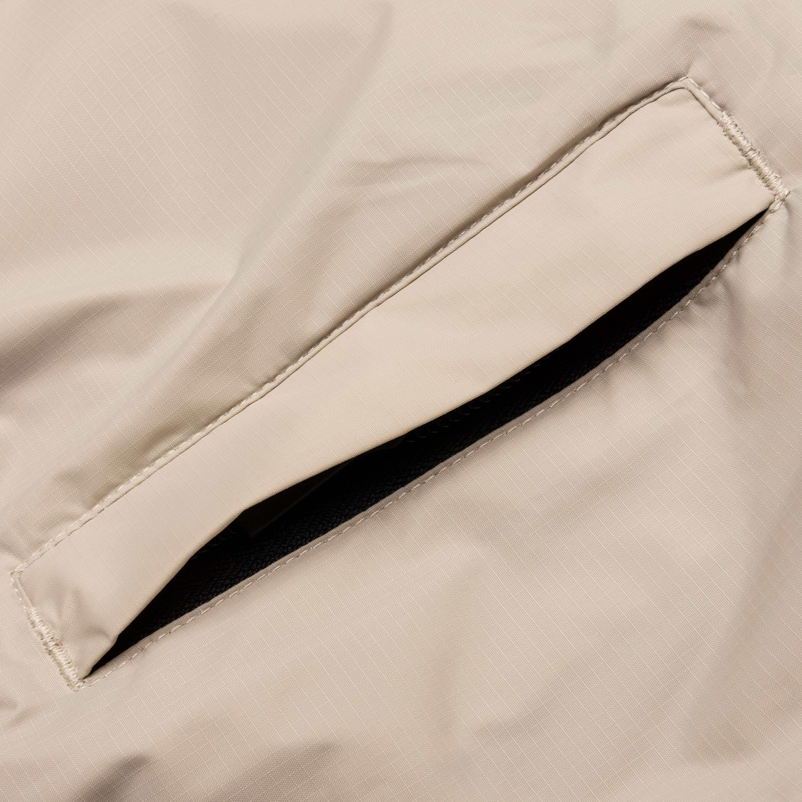 Comme des Garcons Play x K-Way Kids Half Zip Jacket - Beige - Image 4