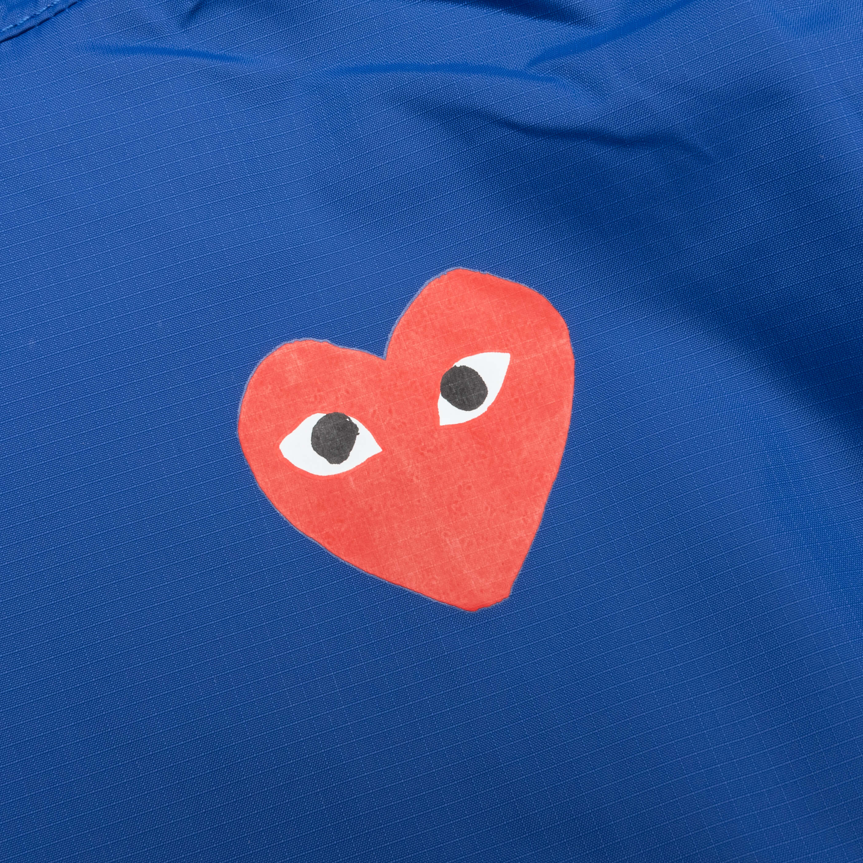 Comme des Garcons Play x K-Way Kids Half Zip Jacket - Blue - Image 4