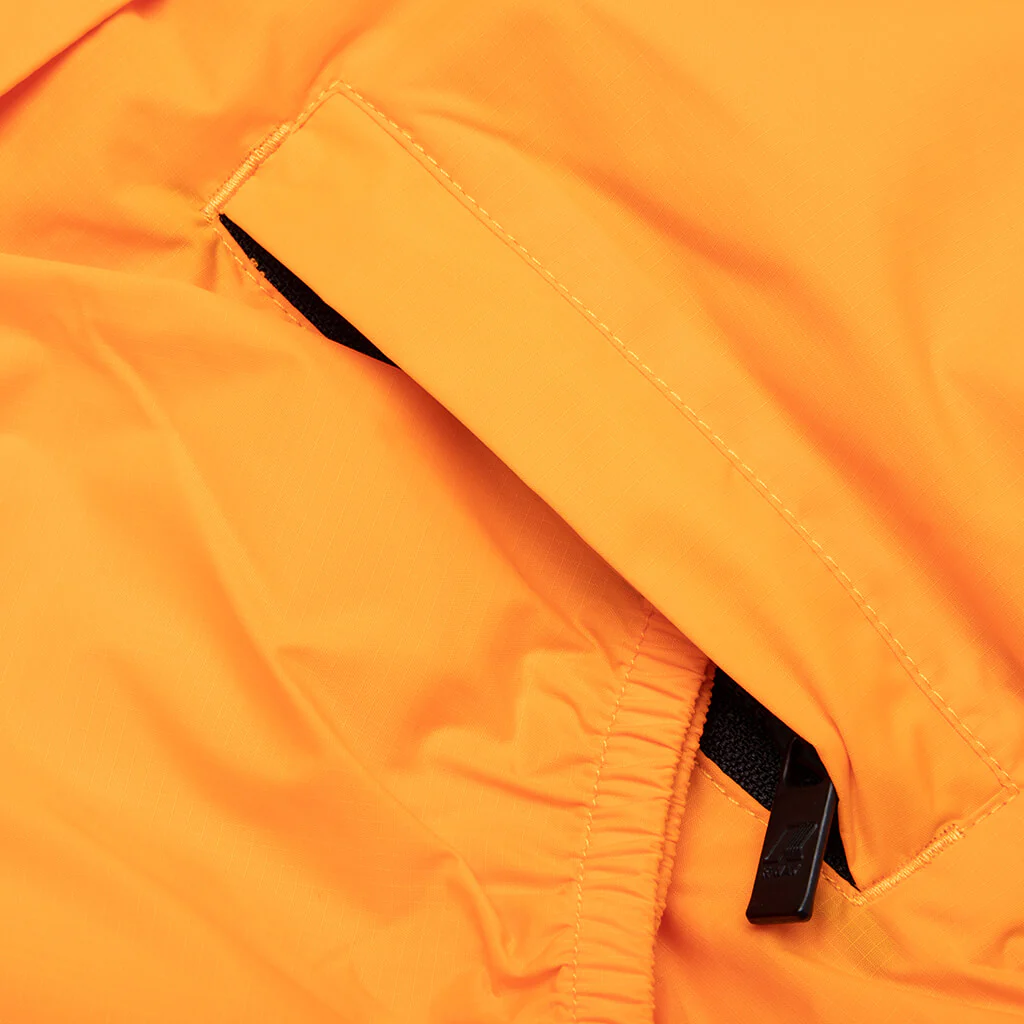 Comme des Garcons Play x K-Way Kids Half Zip Jacket - Orange - Image 5