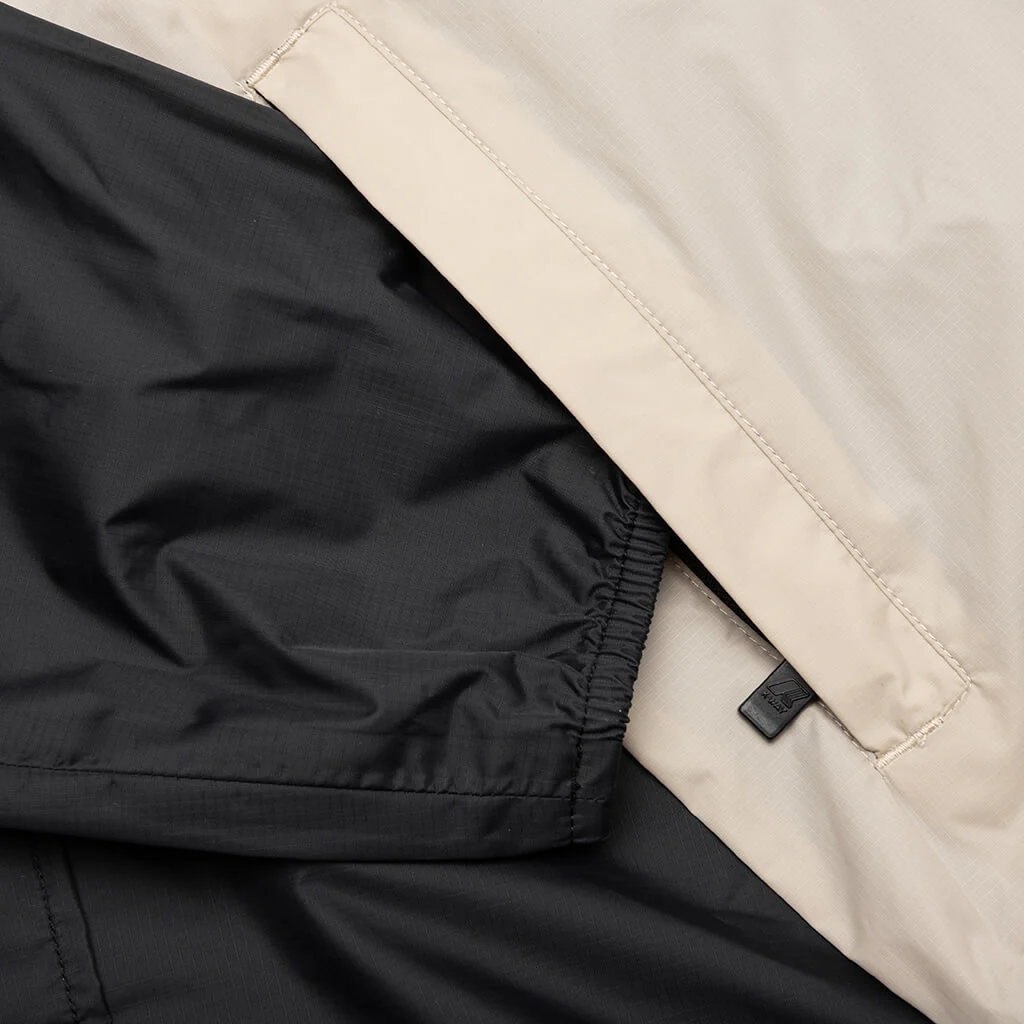 Comme des Garcons Play x K-Way Logos Full Zip Jacket - Beige/Black - Image 5