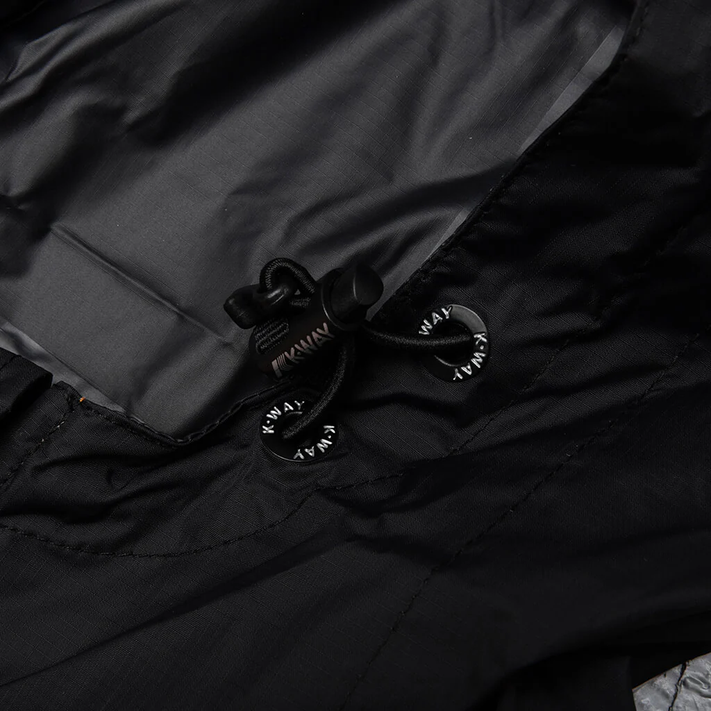 Comme des Garcons Play x K-Way Logos Full Zip Jacket - Orange/Black - Image 3