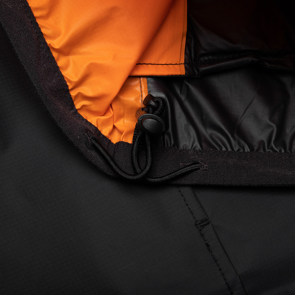 Comme des Garcons Play x K-Way Logos Full Zip Jacket - Orange/Black - Image 6