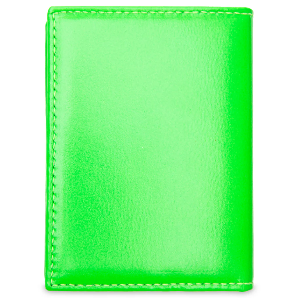 Comme des Garcons Super Fluo Wallet - Green/Orange - Image 3