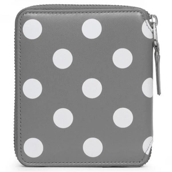 Comme des Garcons SA2100PD Polka Dots Wallet - Grey - Image 3