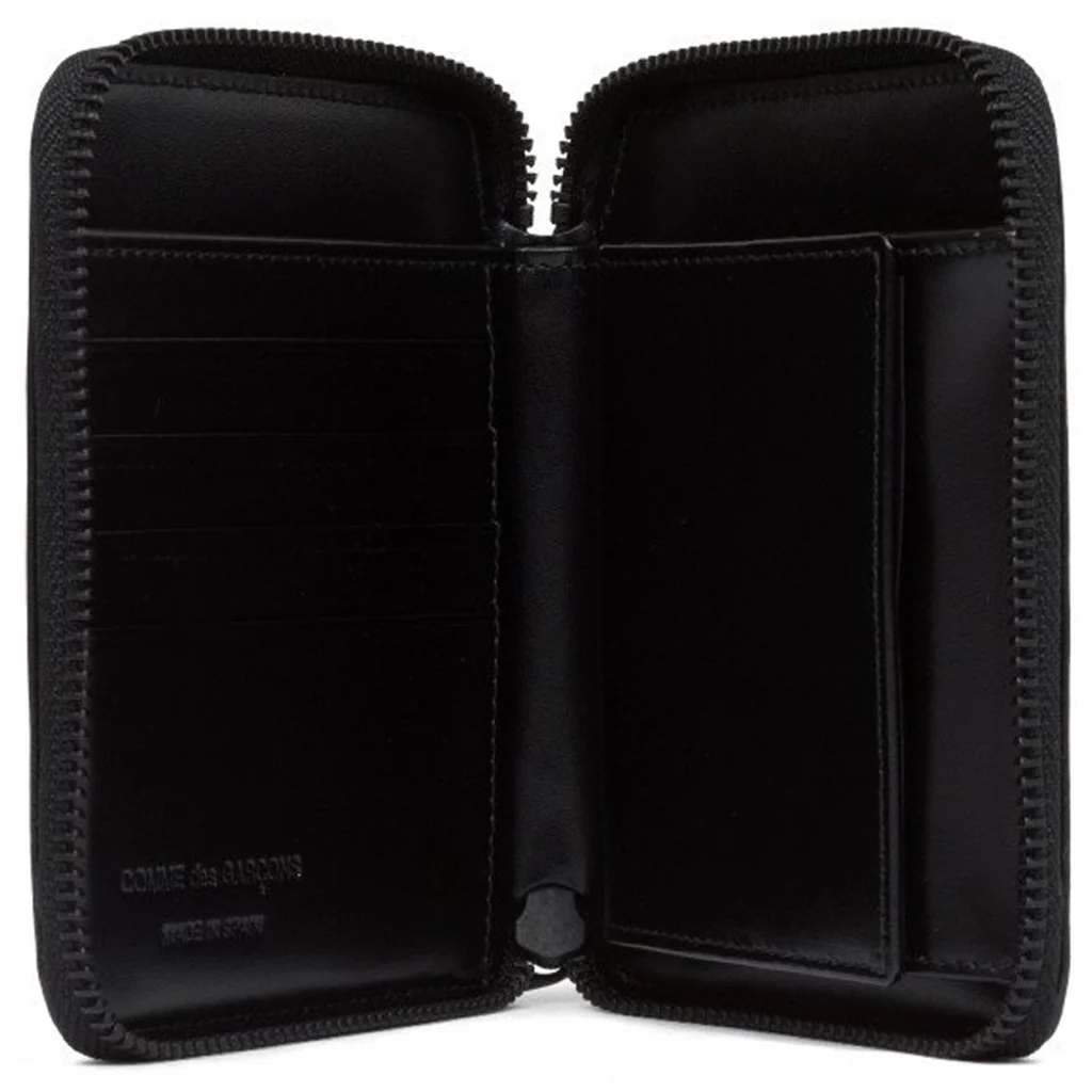 Comme des Garcons Very Black Wallet - Black - Image 2