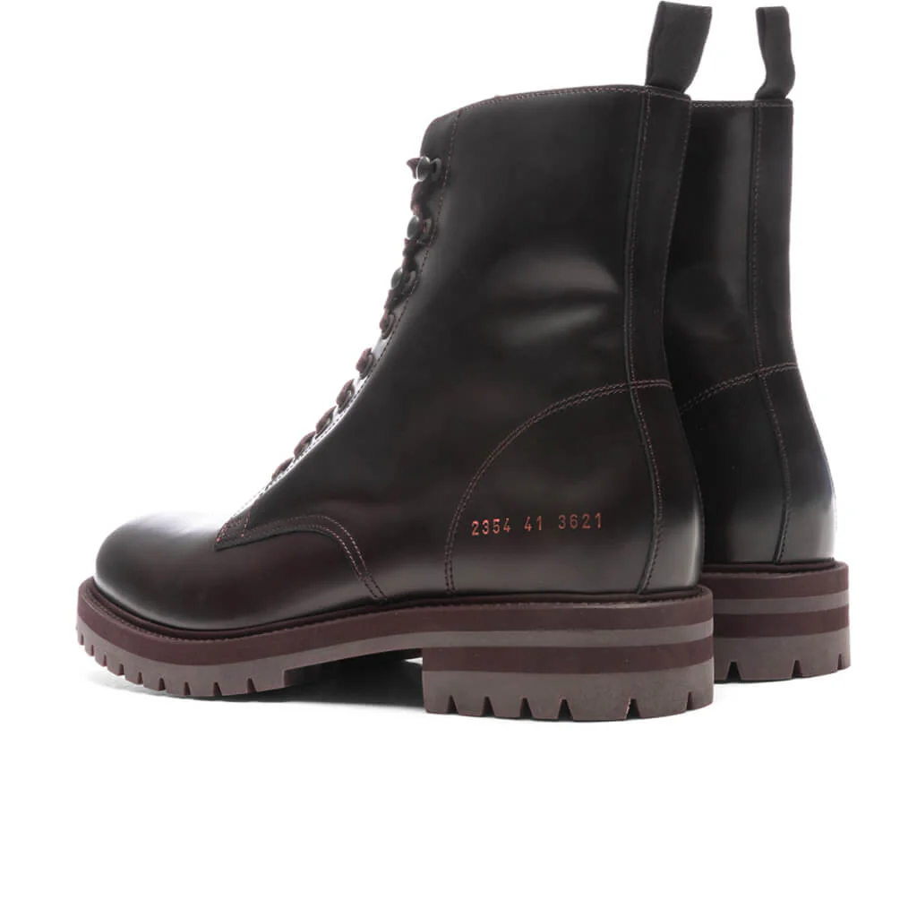 Combat Boot - Brown - Image 3