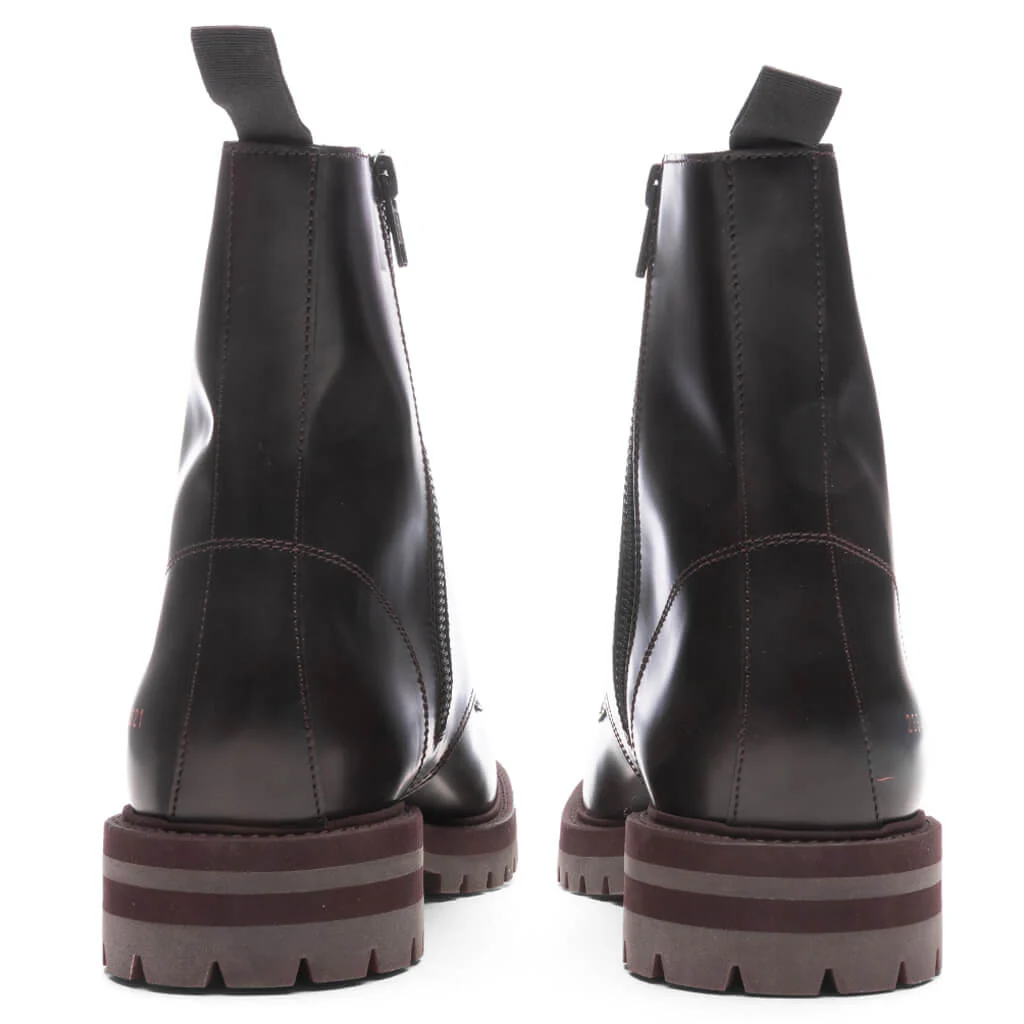 Combat Boot - Brown - Image 4