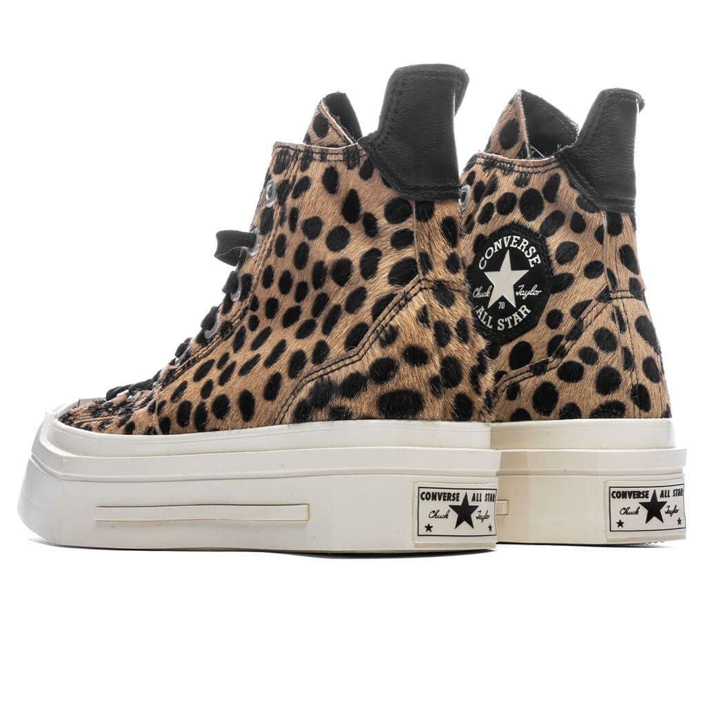 Chuck 70 De Luxe Squared HI - Black/Egret - Image 3