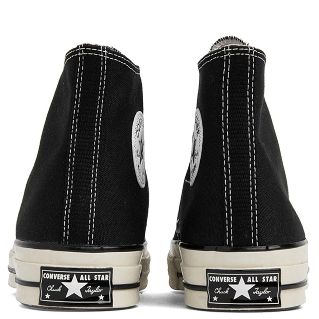 Chuck '70 Hi - Black/Black/Egret - Image 4
