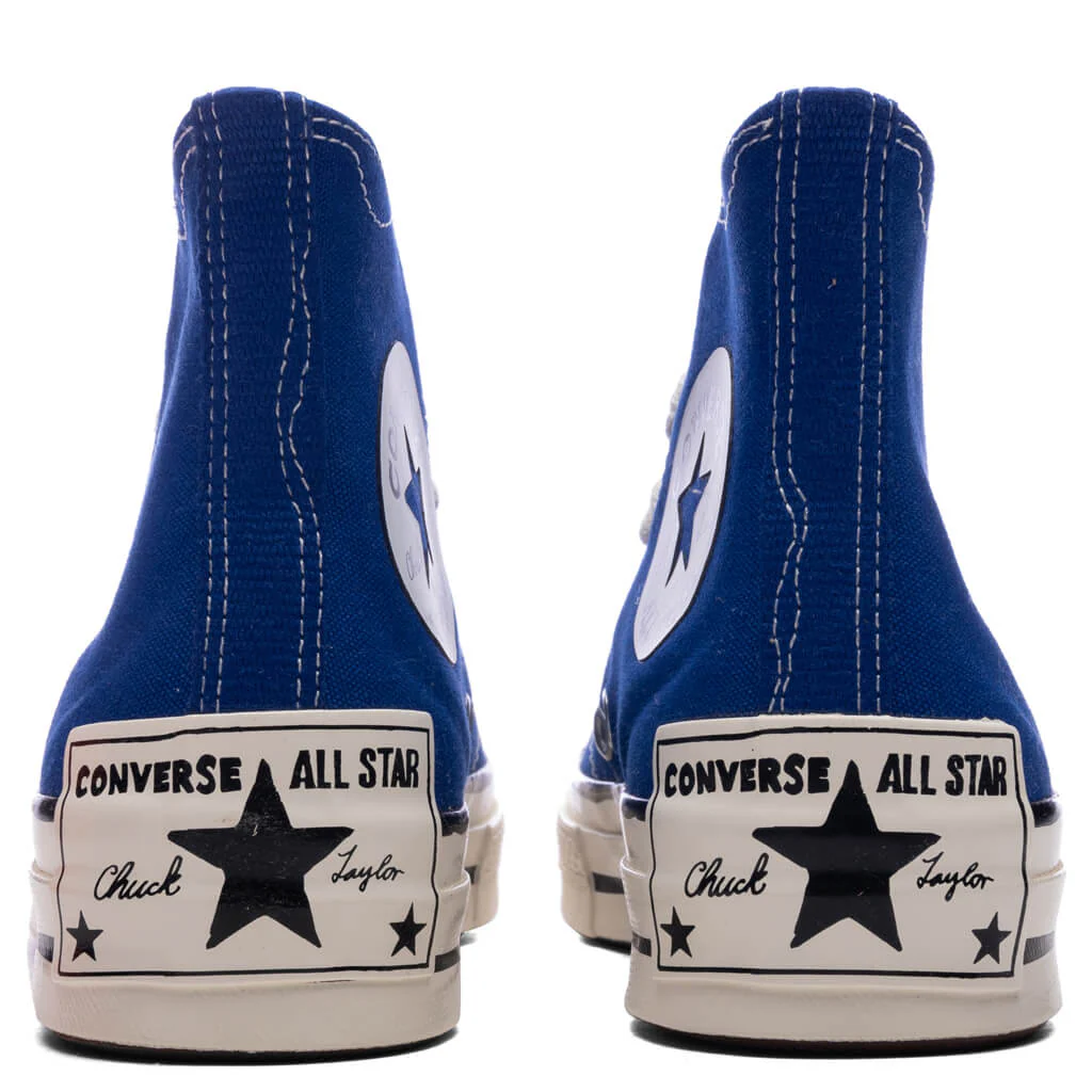 Chuck 70 Hi Sketch - Blue/White/Black - Image 4