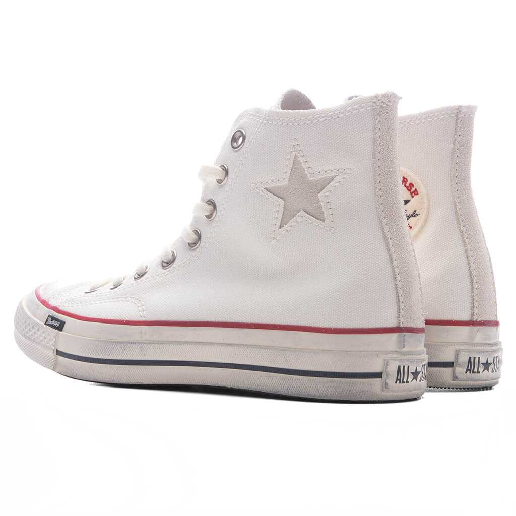 Converse x Madhappy Chuck 70 Hi - Vintage White/Egret/Enamel Red - Image 3